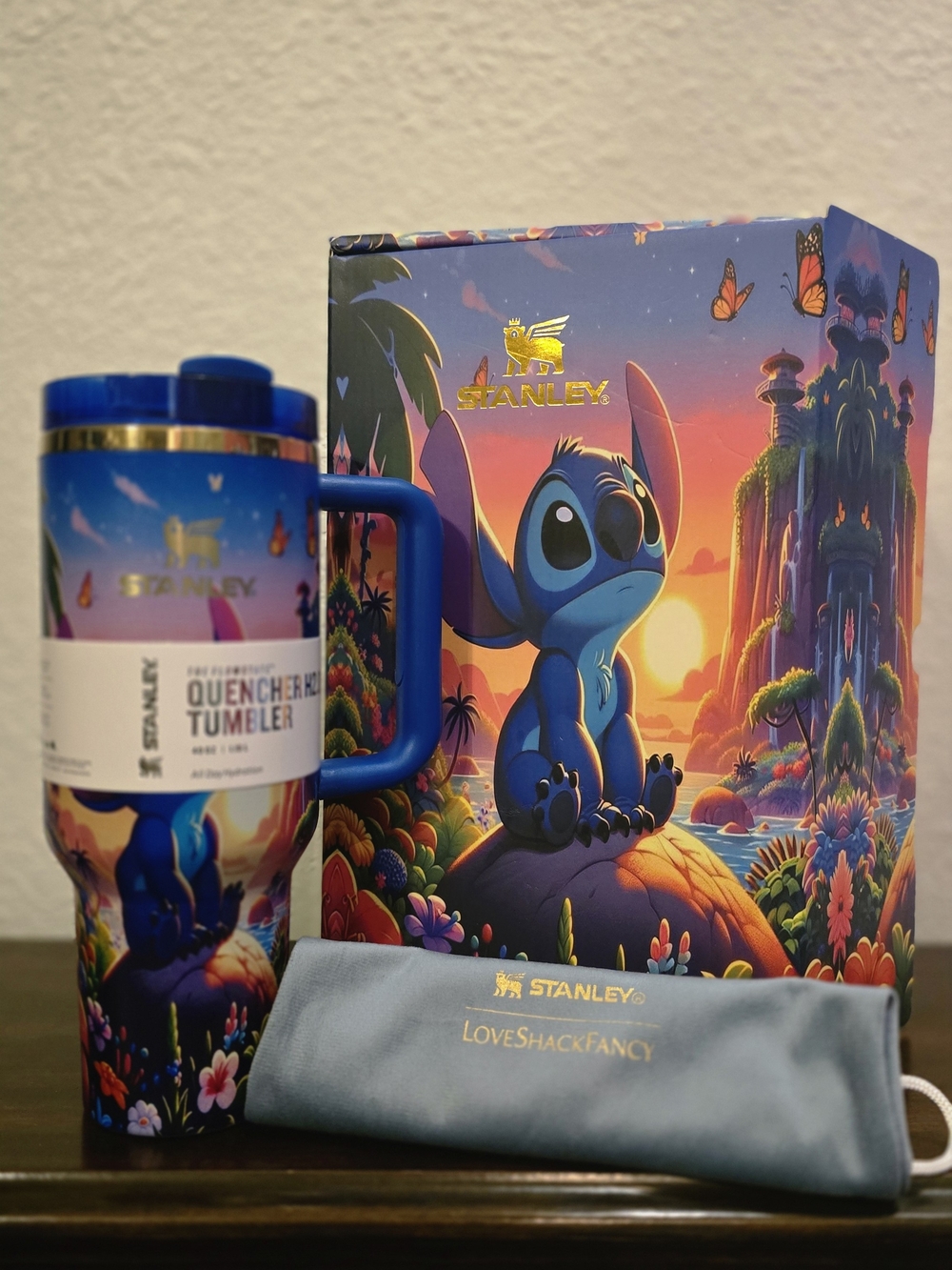 NEW Stanley Stitch Tumbler - Disney Collab